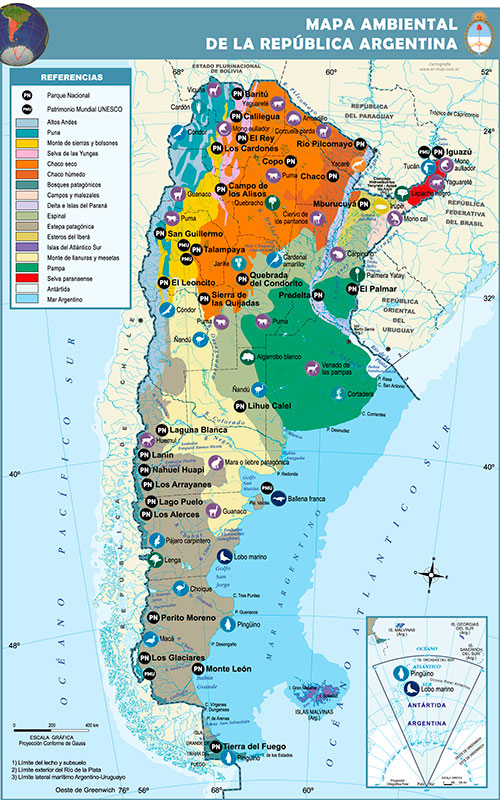 Mapa Ambiental - Argentina