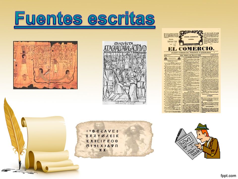 Historia Clasificación De Las Fuentes Históricas