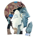 La imagen muestra caras profesando distintas religiones