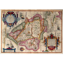 1596 Mapa de Suramérica de Jan Huygen van Linschoten