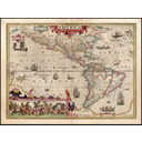 1606, Mapa de Suramérica de Jodocus Hondius