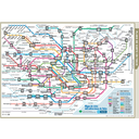 Mapa de rutas del subterráneo de Tokio