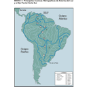 Principales cuencas hidrográficas de América del sur