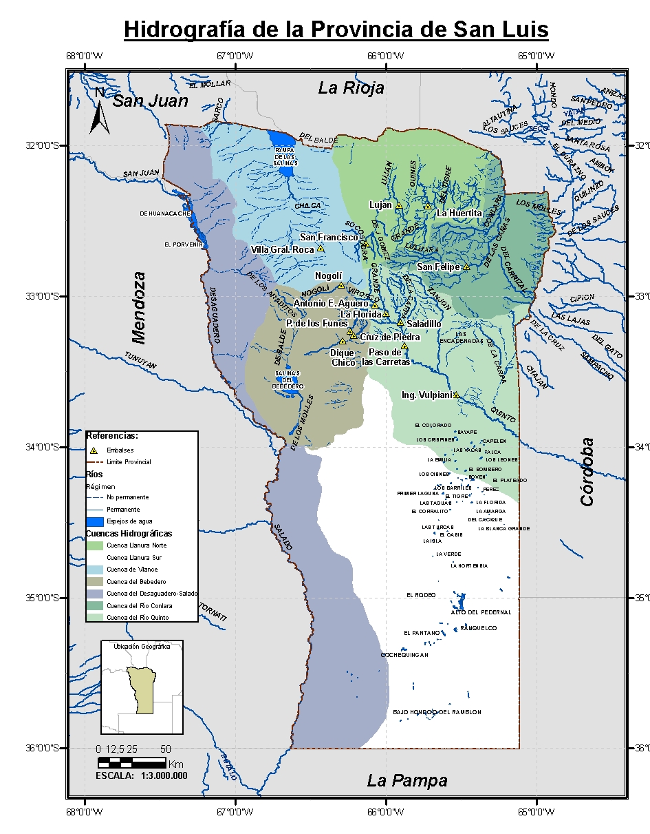Los ríos de San Luis | Geografía de San Luis