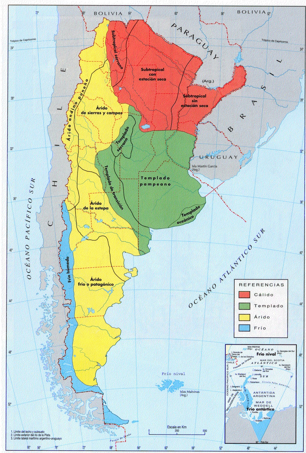 Clima Argentina Mapa