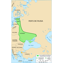 Cambios territoriales tras el tratado de Brest-Litovsk.