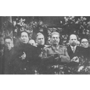 Mao y Stalin juntos en Moscú, celebrando el cumpleaños de Stalin en diciembre de 1949..jpg